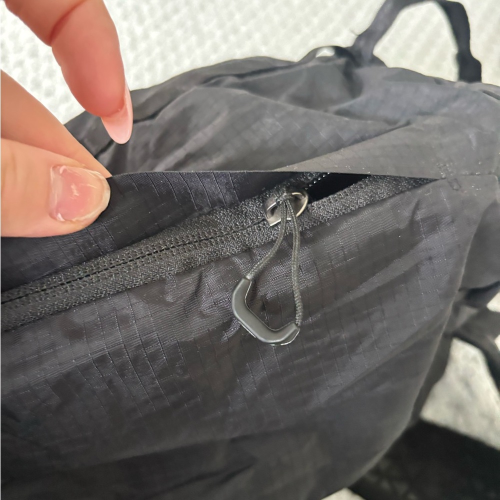 Black Drawstring Backpack - Picture 12 of 16